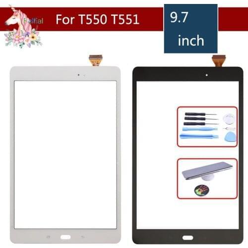 Original For Samsung Galaxy Tab A 9.7 SM-T550 SM-T551 SM-T555 T550 T551 T555 Touch Screen Digitizer Panel Sensor Replacement