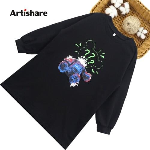 Dress Girl Floral Pattern Girls Party Dress Kids Spring Autumn Children Dress Casual Style Girls Clothes 6 8 10 12 14