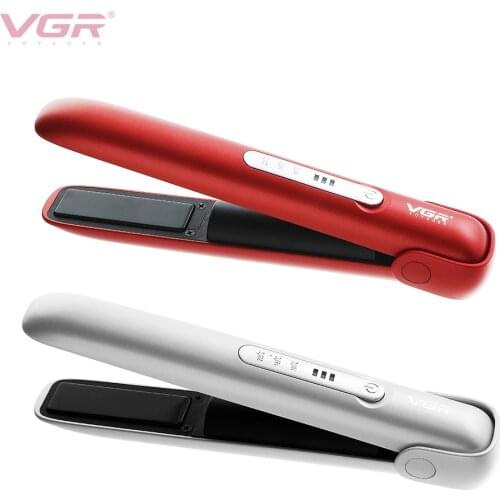 Professional Electric Hair Straightener Hair Flat Negative Ion Curling Corrugation Hair Care Wireless Hair Curling Flat Portable