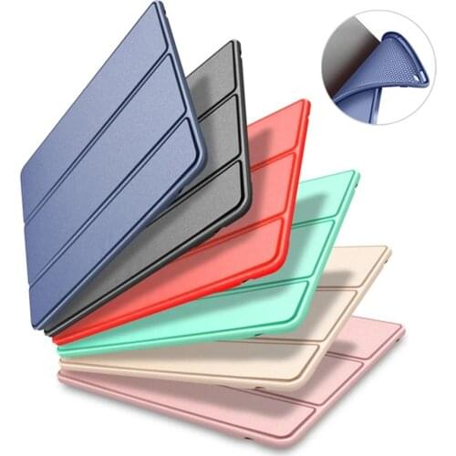 For iPad 9.7/10.2 Smart Case for iPad Air 4/3/2 Soft Cover for iPad Pro 11/10.5/9.7 Protective Shell for iPad mini 2/34/5/6
