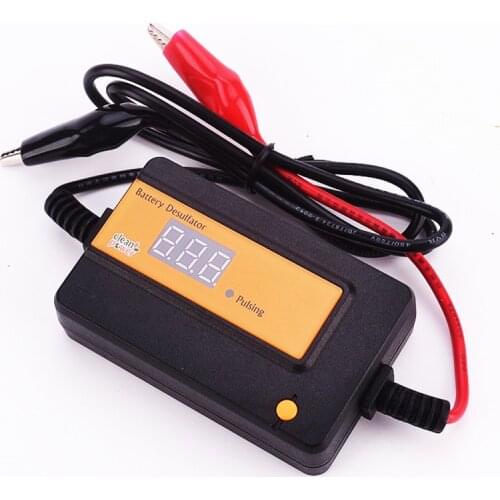 10pcs/lot Smart Clean Auto Pulse Car Battery Desulfator(Orange 2A) to Revive and Regenerate for Lead Acid Batteries