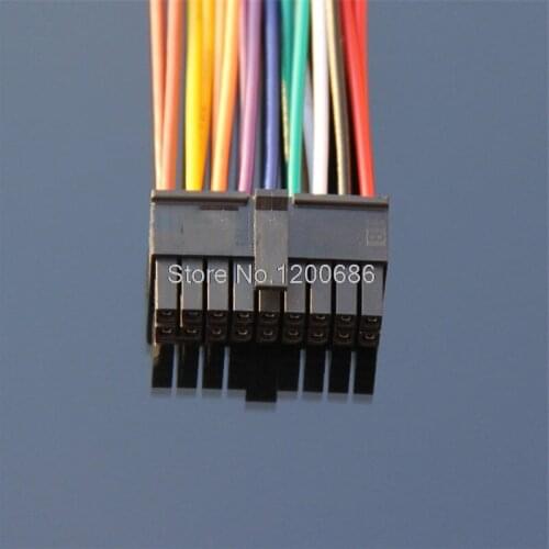 18PIN 18AWG 30CM Molex 5557 Series 4.2 mm 2x9pin 39012180 18 pin Molex 4.2 2*9pin 18p wire harness