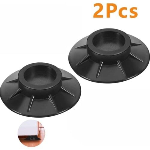 2Pcs Anti Vibration Feet Pads Rubber Legs Slipstop Silent Skid Raiser Mat For Washing Machine Support Dampers Stand Accessories