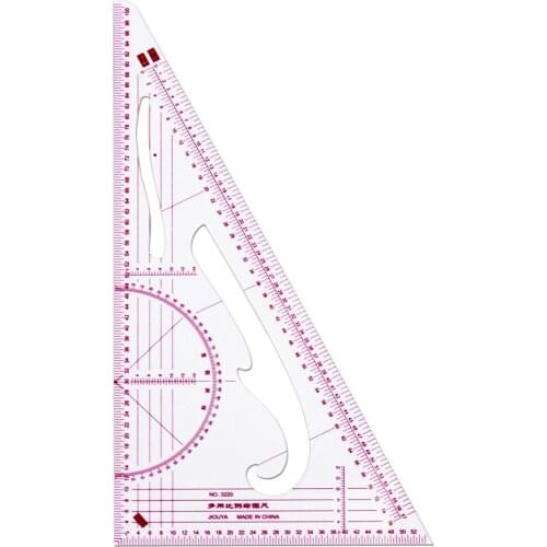 3220 plate-making, fine arts, multi-functional scale triangular printing ruler sizing ruler learning clothing scale