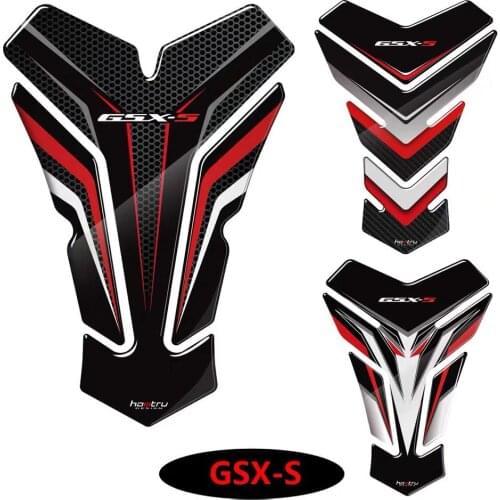 3D Resin Motorcycle Tank Pad Protector Sticker Case for SUZUKI GSX-S1000 GSX-S750 GSX-S1000F Models