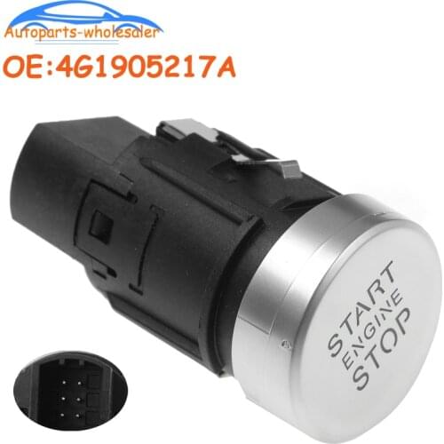 4G1905217A For AUDI A6 C7 2011 2012 2013 2014 2015 2016 A7 RS6 RS7 2014 2015 2016 Car Engine Start Stop Switch Push Button