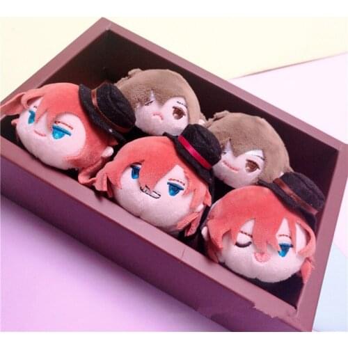 Anime Bungo Stray Dogs Nakahara Chuuya Osamu Dazai Cosplay Cute Dolls Plush Stuffed Toy Xmas Gift