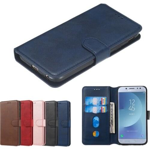Cover Case For Samsung Galaxy J730 J7 Pro 2017 EU Version Magnetic Flip Wallet Leather Phone Case For Samsung J 7 Pro j7pro 2017