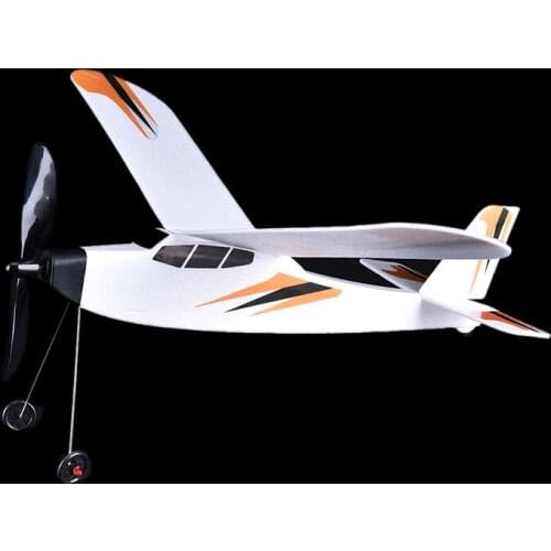 For Children DIY 3D Foam Elastic Powered Glider Rubber Band Plane Flying Model Aircraft Kids Toy Educational Toy Chirsmas Gift