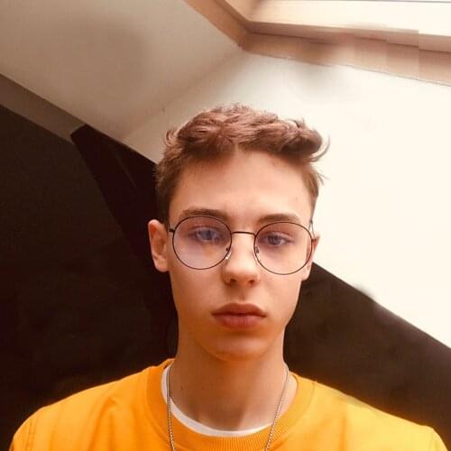 Vintage Glasses Woman Sexy Round Frame Eyeglasses Man Metal Optical Glasses Eyewear Blue Light Blocking Gafas Retro lunette