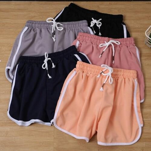 2020 new Fashion Stretch Waist Casual Shorts Woman 2018 High Waist Black White Shorts Harajuku Beach Sexy Short WomenS Clothing