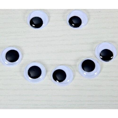 New DIY Toys Plastic Googly Wiggly Moveable Black Joggle Eyes Scrapbooking Hand Craft 8mm 12mm 18mm