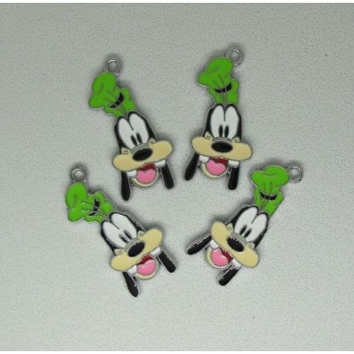 New 20pcs Cartoon goofy Metal Charm Pendant DIY hand Necklace Jewelry Makin Pendants