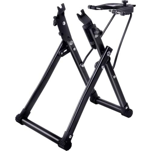 Bike Repair Platform Folding Bicycle Tuning Platform Mountain Bicycle Repair Tool Wheel Calibration Station BR9021
