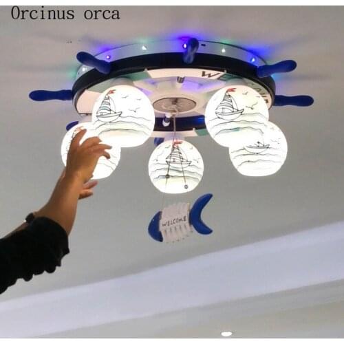 Cartoon creativity pony ceiling lamp childrens room boy girl baby bedroom warm eye protection LED ceiling lamp free shipping