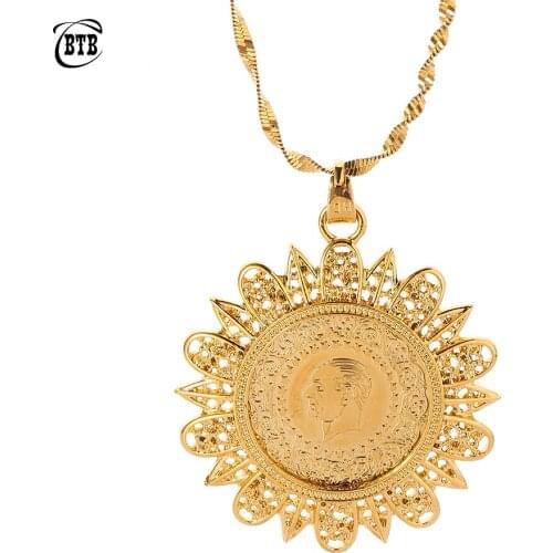 Crystal Allah Pendant and Necklaces for Women Middle East Islam Muslims New Jewelry Arab Gifts Middle East Jewelry No Faded