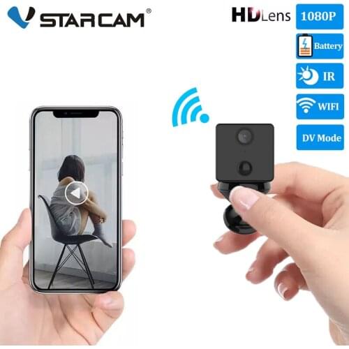 Vstarcam CB71 Smart 1080P HD Lens Mini 1500mAh Rechargeable Battery Network Camera Wifi&DV Small Camera IR Night Vision Security
