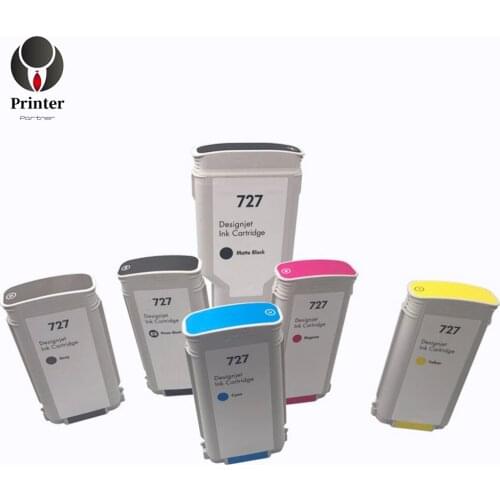 Printer-Partner replacement ink cartridge 727 compatible for hp T920 T930 T1500 T1530 T2500 T2530 designjet printer