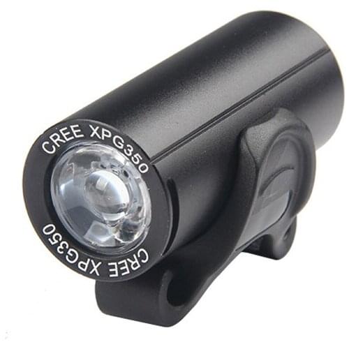 350 Lumens Bike Light, USB Rechargeable LED Bicycle Front Headlight, Light Sensor Cycling Safety Commuter Flashlight, Waterproof