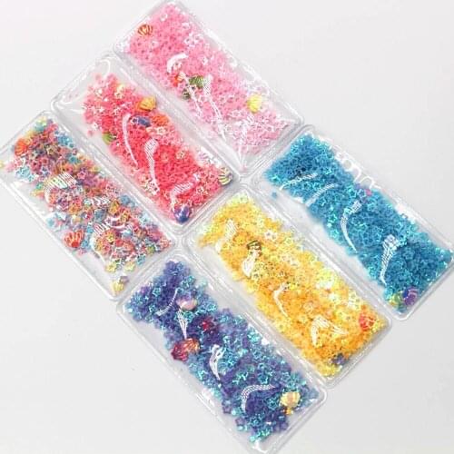 10pcs transparent plastic rectangular star 9cmx3.8cm, colorful sequin hairpin, DIY craft decoration accessories material mixed