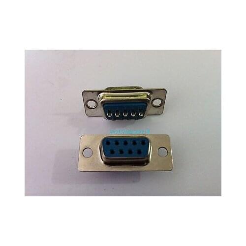 20pcs 9 Pin D-SUB Female DB9F Solder Type Connector DB9