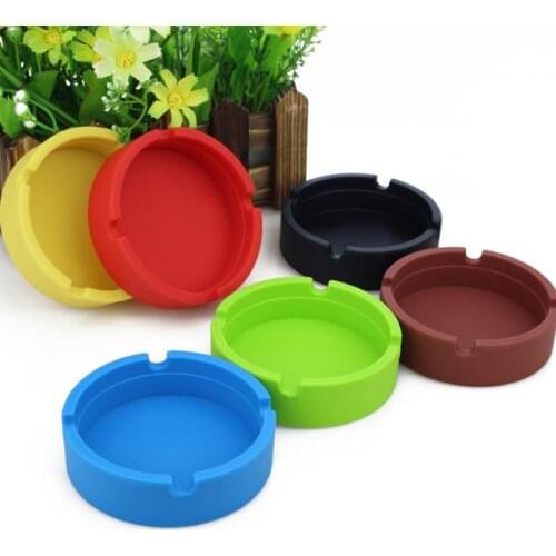 300PCS/lot fashion ashtrays silicone can be custom-made ashtray advertising gifts business publicity SN1052