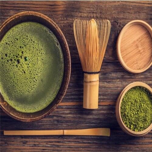 4 PCS/7pcs/set traditional matcha te'a gift set bamboo matcha whisk scoop ceremic Matcha Bowl Whisk Holder japanese tea sets