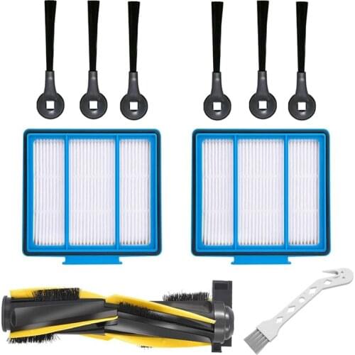 Vacuum Accessories ,10Pcs Replacement Part Set Compatible for Shark IQ R101AE ,IQ R101 (RV1001) Robot Vacuum Cleaner