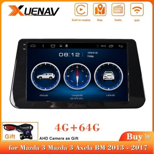 2 din Car Radio Multimedia Video Player For Mazda 3 Mazda3 3 Axela BM 2013 - 2017 Navigation GPS Android TEYES CC2L car radio