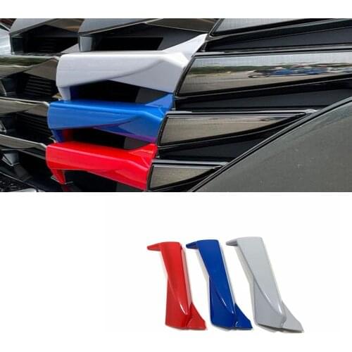 For Hyundai Tucson NX4 2021 2022 Car Front Grille Trim Strips Grill Sticker Cove M Performance Front Grille Trim Strips Cover