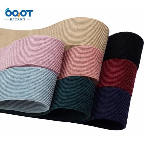 Double-Sided Corduroy Solid Color Fabric Ribbons 5 Yards DIY Bow Hair Accessories Boutique Ribbons for Gifts Wrapping Ribbon