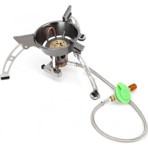 Portable Safe Gas Stove Foldable Split Butane Furnace BRS-11 Burner For Outdoor Camping Hiking Climbing Accessories
