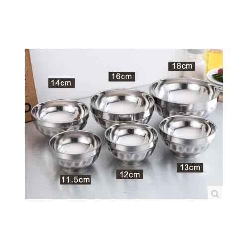 Houguanglan Stainless Steel Kitchen Bowls