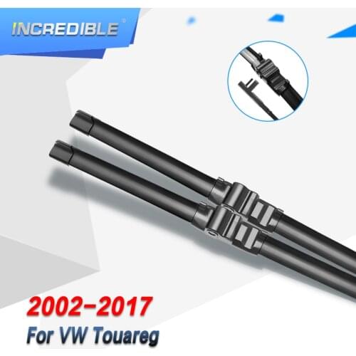 INCREDIBLE Wiper Blades for Volkswagen Touareg Fit Side Pin Arms Model Year From 2002 to 2017