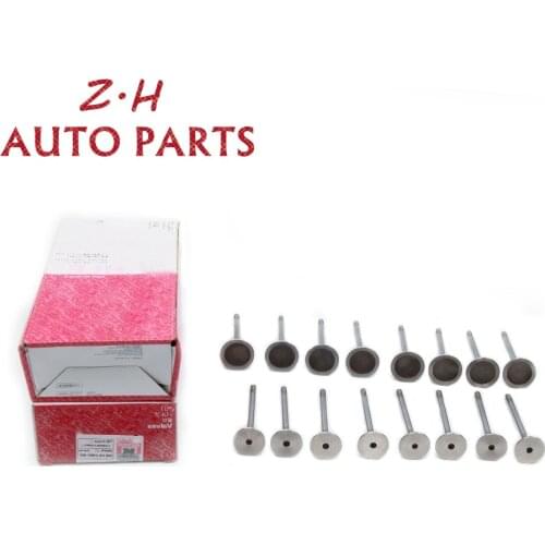 NEW 16Pcs Engine Intake & Exhaust Valves Set 06D 109 611 H For VW Passat Tiguan Sharan Audi A3 A4 Quattro Q5 2.0T 06D 109 601 M