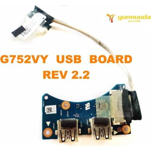 Original For Asus G752VY USB BOARD REV 2.2 tested good free shipping