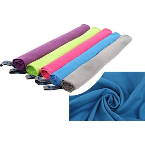 Sports Towel With Bag 300 x 700mm Portable Microfiber Bluefield Quick Dry Towel Washcloth Outdoor Spor Swimming Travel Gym Towel