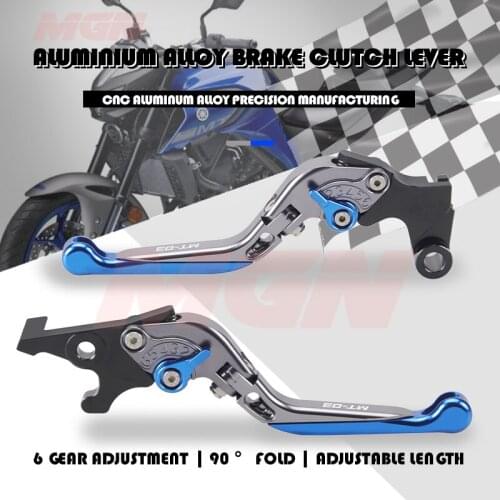 Brake Clutch Lever For MT03 MT-03 2015-2020 2016 2017 2018 2019 Motorcycle Accessories Folding Extendable