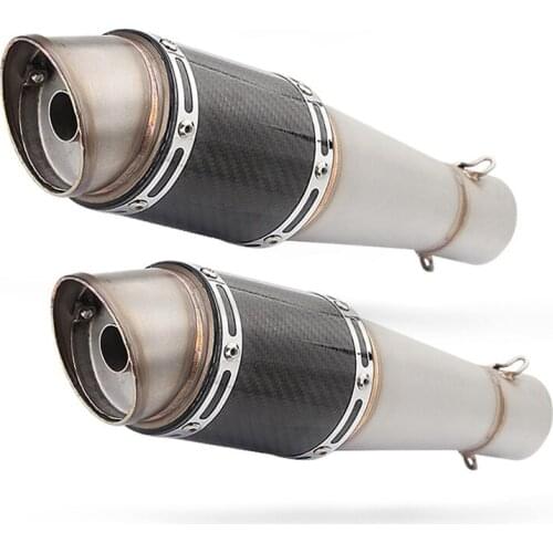 Universal Motorcycle Scooter ATV Dirt Bike Exhaust Muffler Silencer pipe escape moto with db kille for sv650 gsr 750 cb1000r fz6