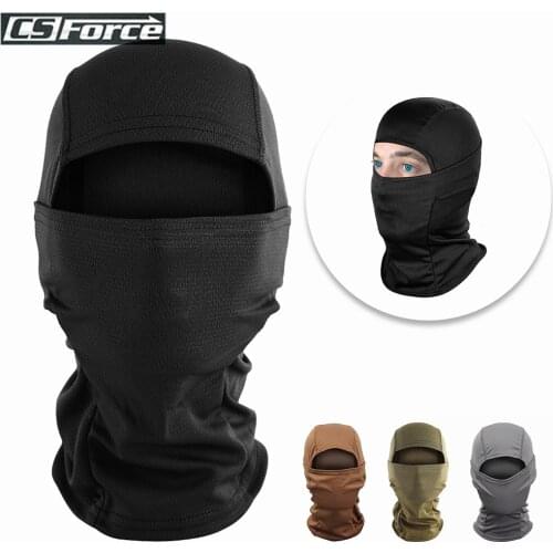 Military Tactical Hunting Solid Balaclava Face Mask Airsoft Paintball Gear Motorcycle Ski Cycling Winter Protect Full Face Mask
