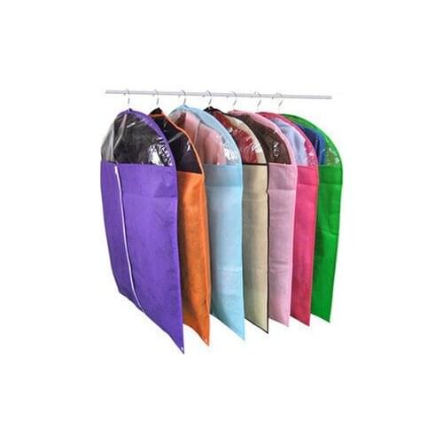 Candy color suit dust cover transparent window clothes dust cover
