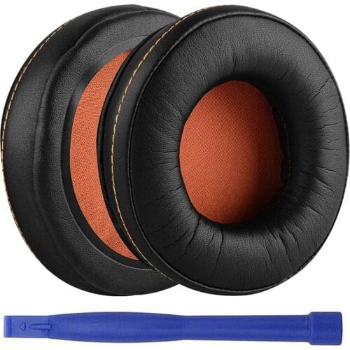 Replacement Protein Leather Memory Foam Headphone Earpads Ear Cushion Pad for SteelSeries Siberia 800 840 Gaming Headsets