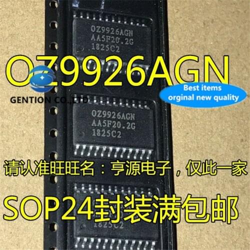 10Pcs OZ9926 OZ9926AGN SOP-24 LCD power management chip in stock 100% new and original