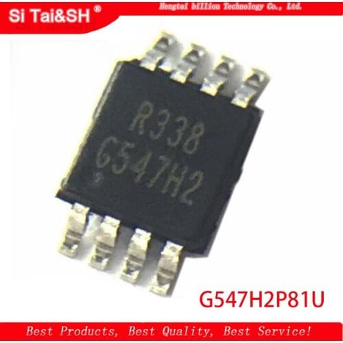2pcs/lot G547H2P81U G547H2 MSOP8