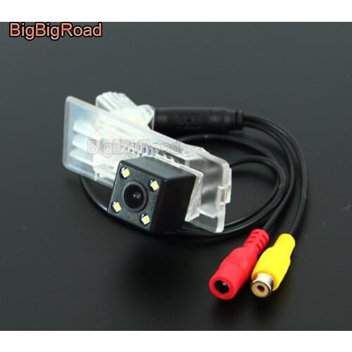 BigBigRoad For Renault Fluence Duster / Dacia Duster Car Rear View Reverse Backup Camera HD CCD Parking Camera Night Vision