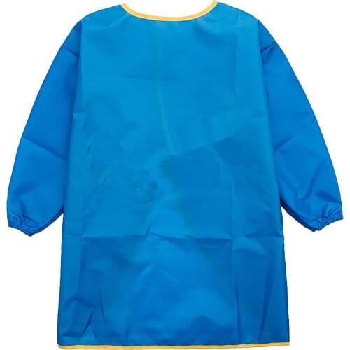 Kids Art Smock, Children Waterproof Artist Painting Aprons for Art Craft Cooking Lab Activity - 6 Different Color, 3 Sizes