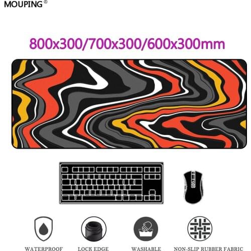 Art Table Strata Bold Mouse Pad Company Gaming Accessories Mausepad Gamer Keyboard Desk Mat Carpets Deskpad Rubber DropShipping