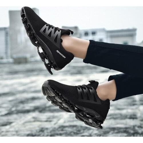Men Casual Shoes Male Comfortable Footwear Student Lace Up Casual Wearable Breathable Luxury Brand Loafers Shoe Damping Sneakers