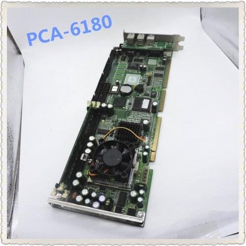IPC Main Board PCA-6180 REV.B1 with CPU Memory Fan PCA-6180E