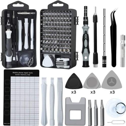 Precision Screwdriver Set.Magnetic Laptop Screwdriver Kit.Computer Repair Kit.Small Impact Screw Driver Set with Case Hand Tool